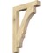 Ekena Millwork Balboa Block Rough Sawn Bracket, Douglas Fir, 4"W x 26"D x 38"H BKT04X26X38BOA05RDF - alternate 1